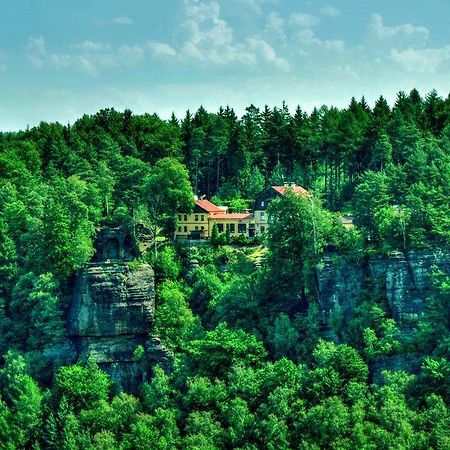 Hotel Garni Belveder Hřensko Kültér fotó