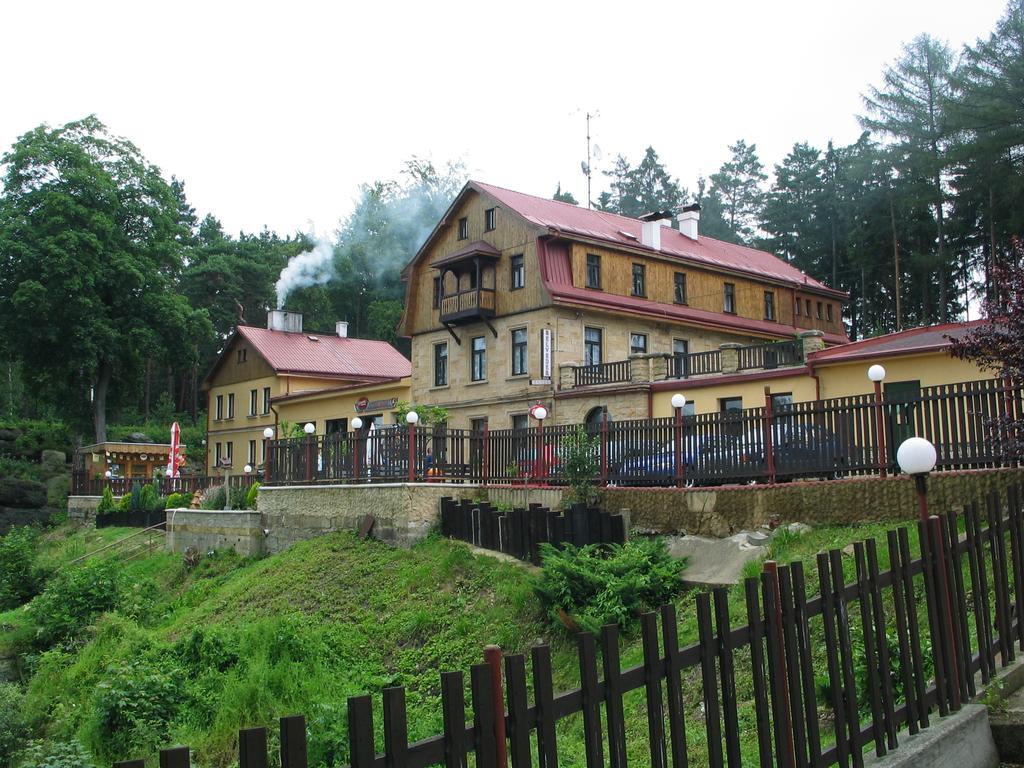 Hotel Garni Belveder Hřensko Kültér fotó