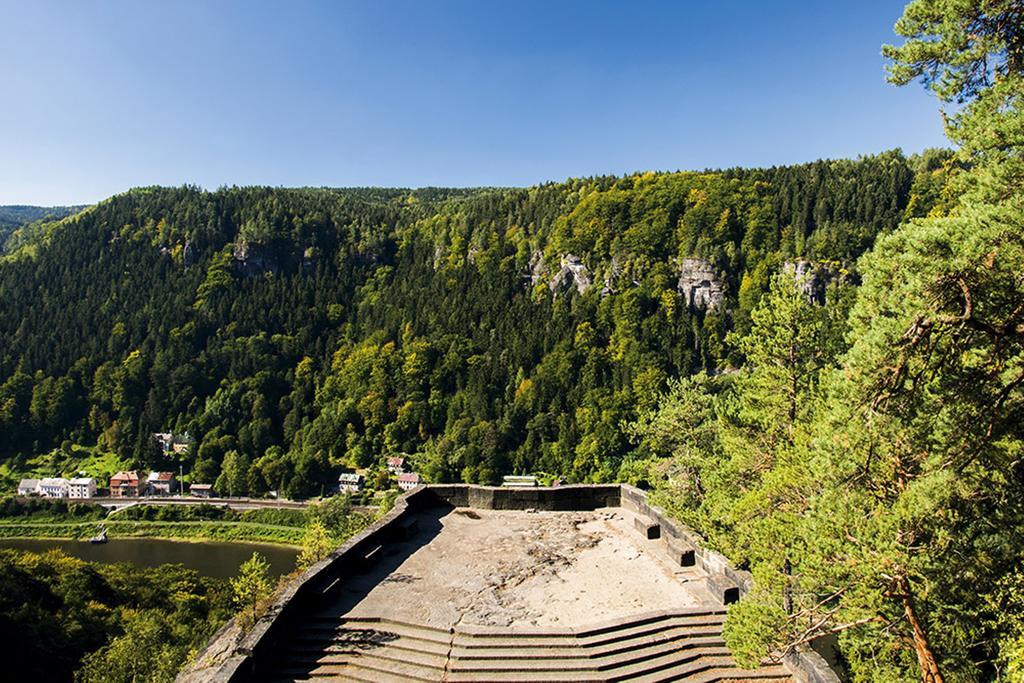 Hotel Garni Belveder Hřensko Kültér fotó