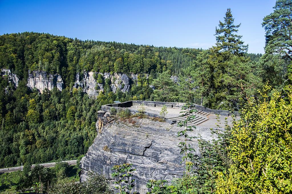 Hotel Garni Belveder Hřensko Kültér fotó